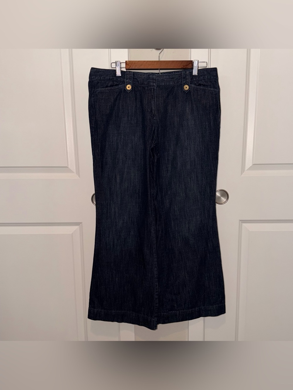 ANN TAYLOR LOFT petites Dress Dark Wash Jeans Women’s Size 12P